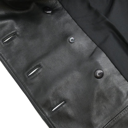 Chanel Double Breasted Jacket Black