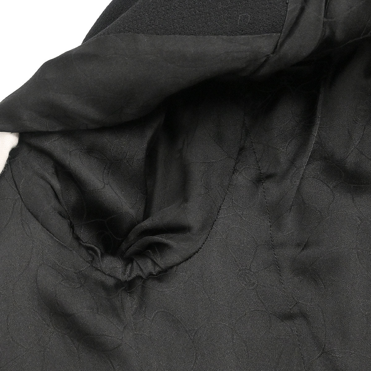 Chanel 2005 Emblem Single Breasted Jacket Black #38