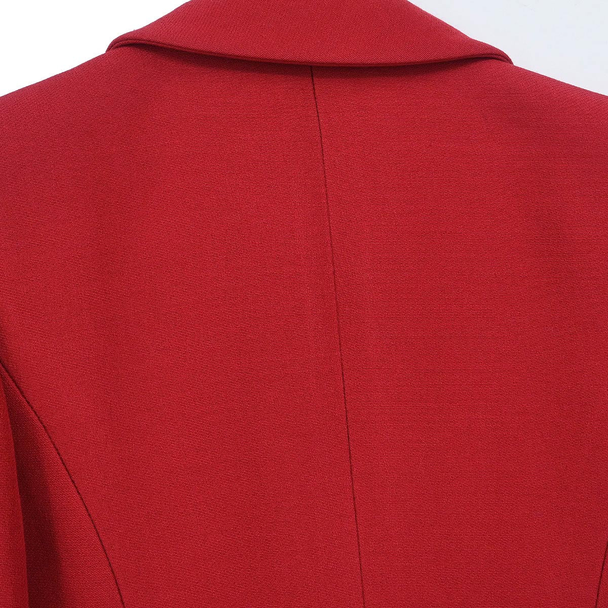 Chanel 2001 Single Breasted Jacket Red #34