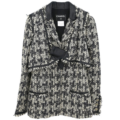 Chanel 2005 Set Jacket Vest Black #38
