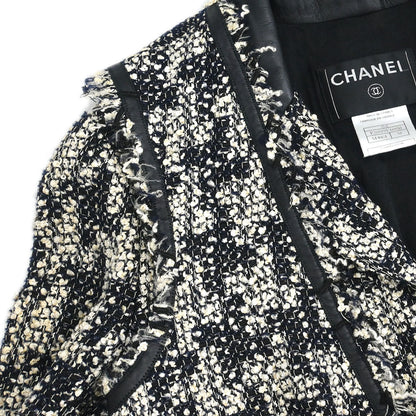 Chanel 2005 Set Jacket Vest Black #38