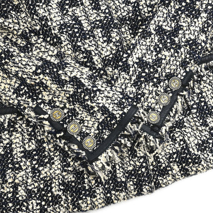 Chanel 2005 Set Jacket Vest Black #38