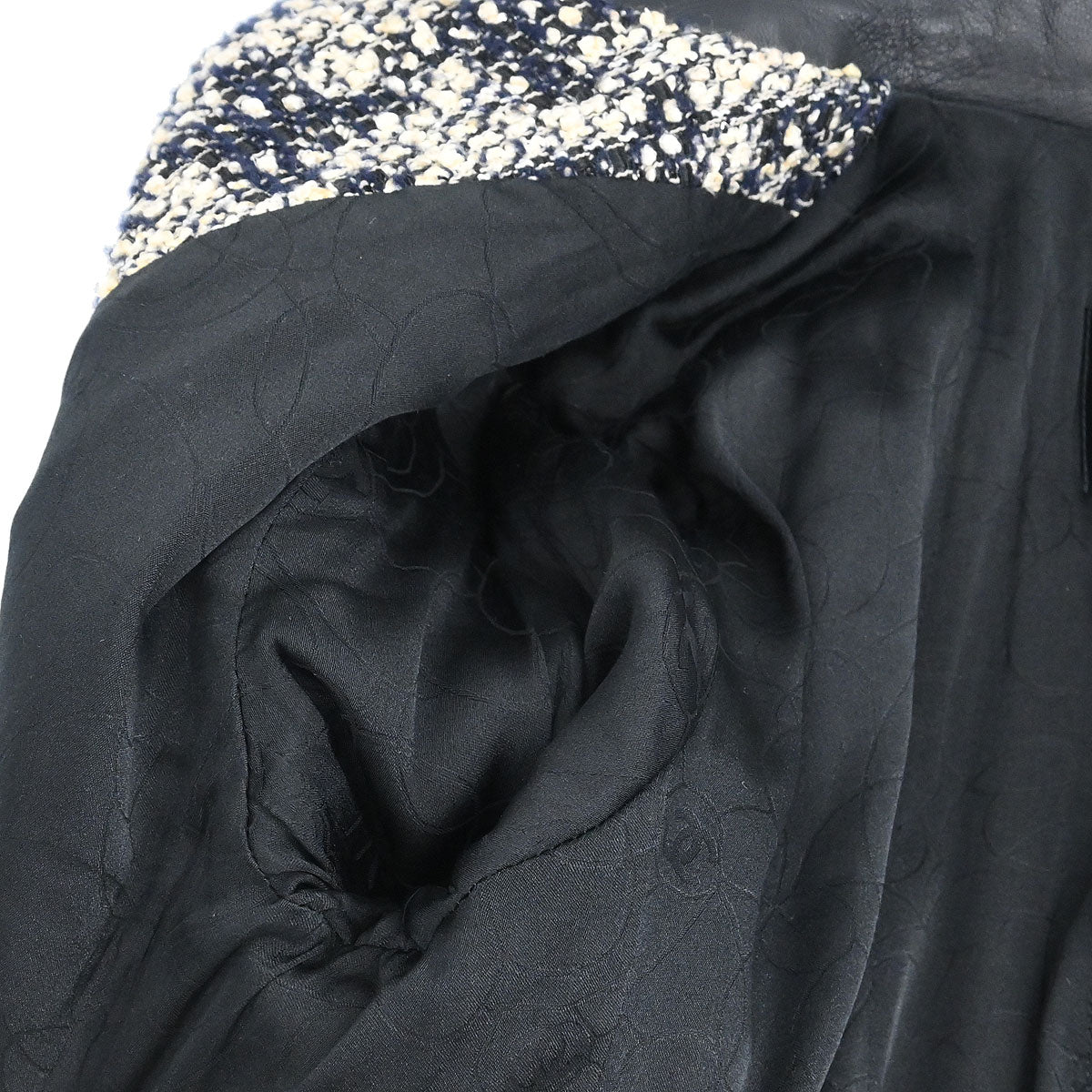 Chanel 2005 Set Jacket Vest Black #38