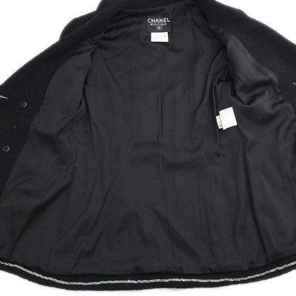Chanel 1997 Double Breasted Jacket Black #36