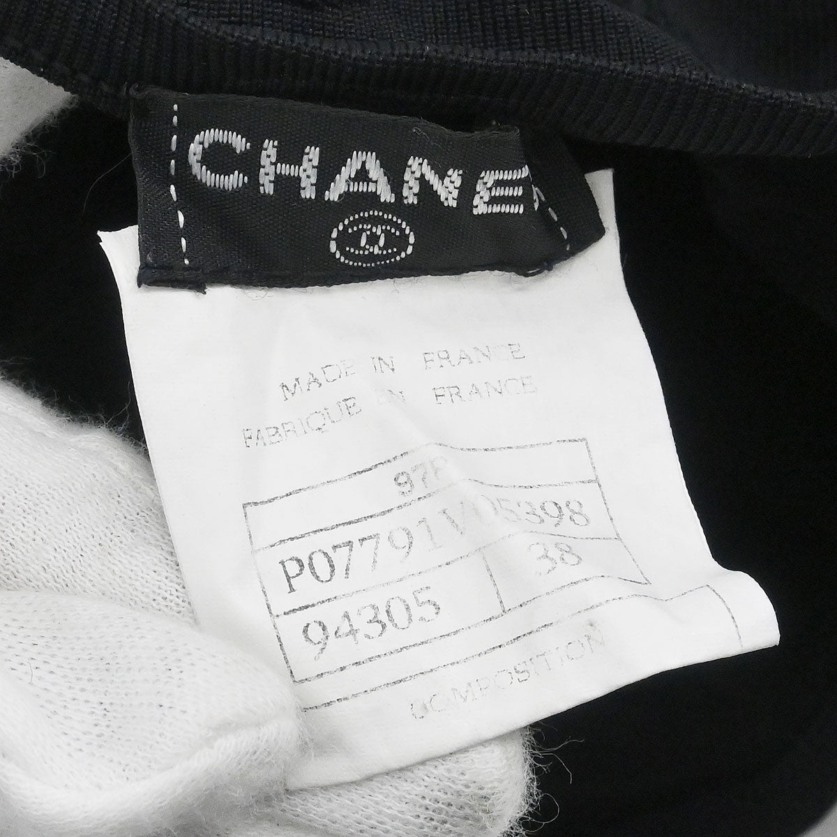 Chanel 1997 Swimwear Swimsuit Black #38