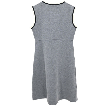 Chanel 1998 Sleeveless Dress Gray #40