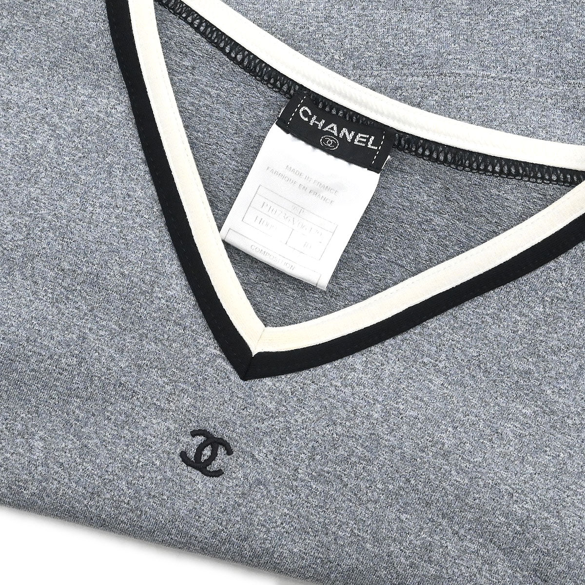 Chanel 1998 Sleeveless Dress Gray #40