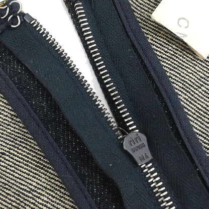 Chanel Sleeveless Denim Dress Navy #38