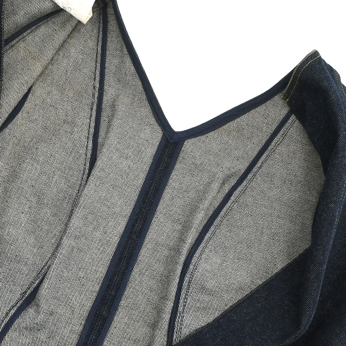 Chanel Sleeveless Denim Dress Navy #38