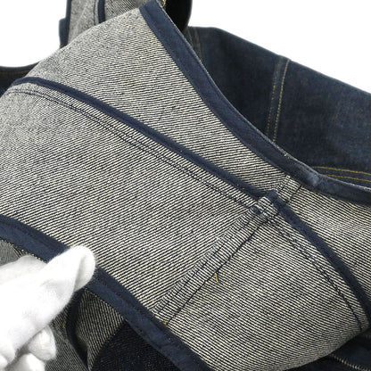 Chanel Sleeveless Denim Dress Navy #38