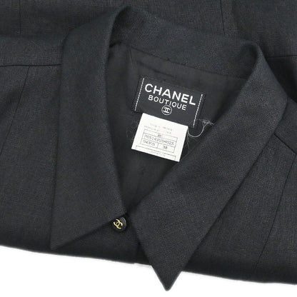 Chanel 1995 Sleeveless Dress Black #38