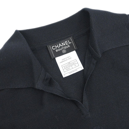 Chanel 1998 Sleeveless Top Black #38