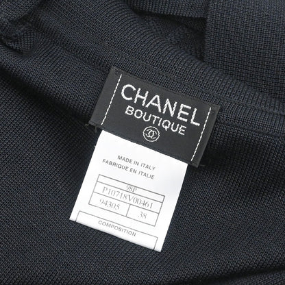 Chanel 1998 Sleeveless Top Black #38