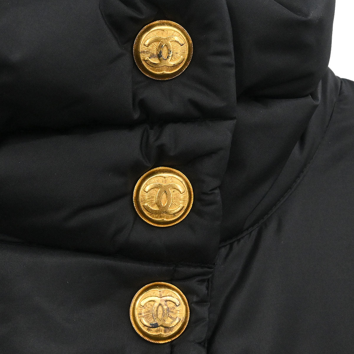 Chanel 1996 Zip Up Jacket Black #38