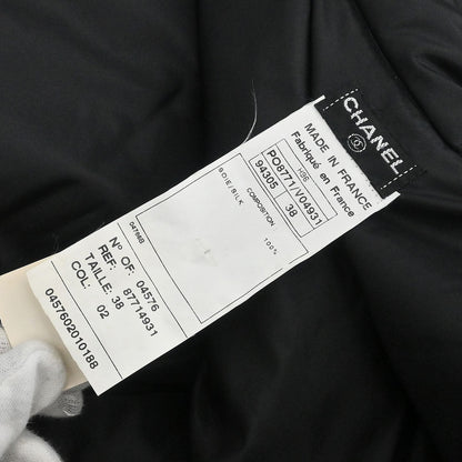 Chanel 1996 Zip Up Jacket Black #38