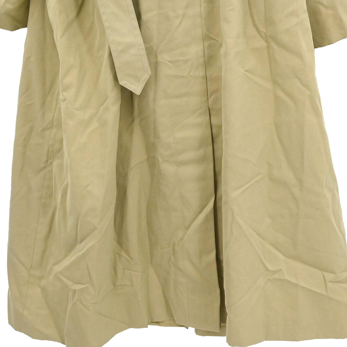 Chanel Double Breasted Trench Coat Beige #40