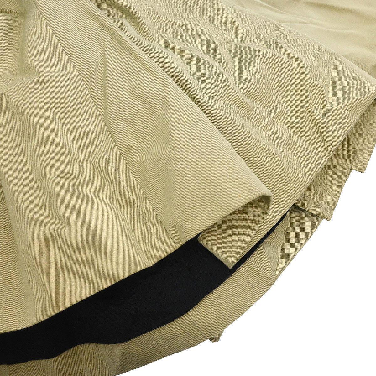 Chanel Double Breasted Trench Coat Beige #40