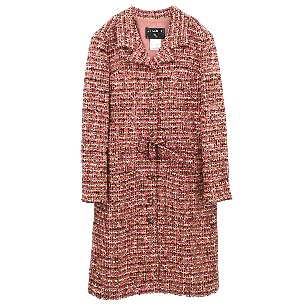 Chanel 2001 Coat Pink #42