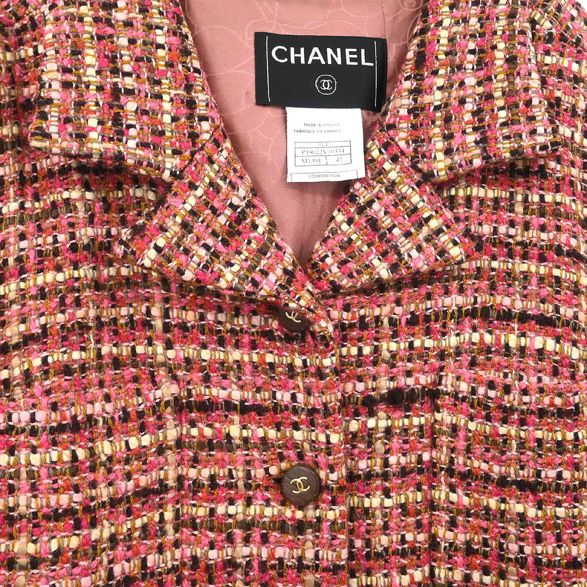 Chanel 2001 Coat Pink #42