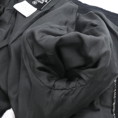 Chanel 1998 Single Breasted Jacket Black #36