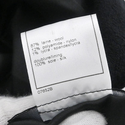 Chanel 1998 Single Breasted Jacket Black #36