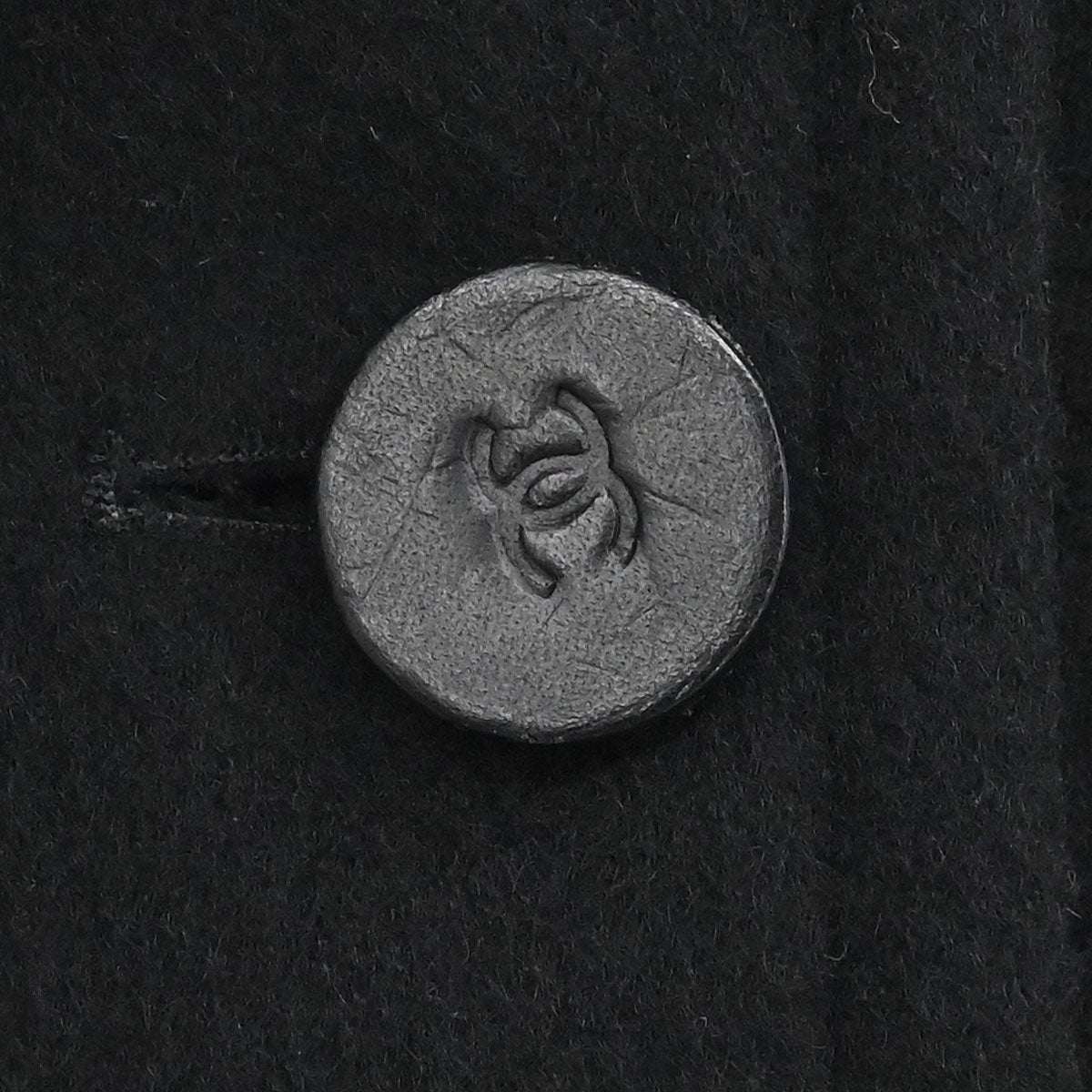 Chanel 2001 Coat Black #38