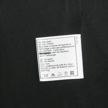 Chanel 2001 Coat Black #38