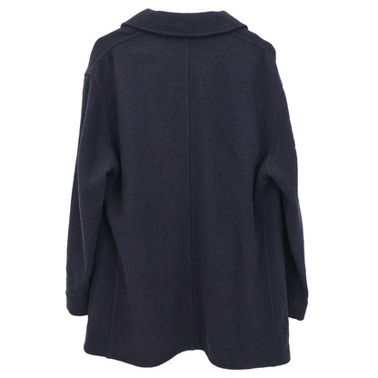 Chanel 1995 Single Breasted Jacket Dark Navy #38