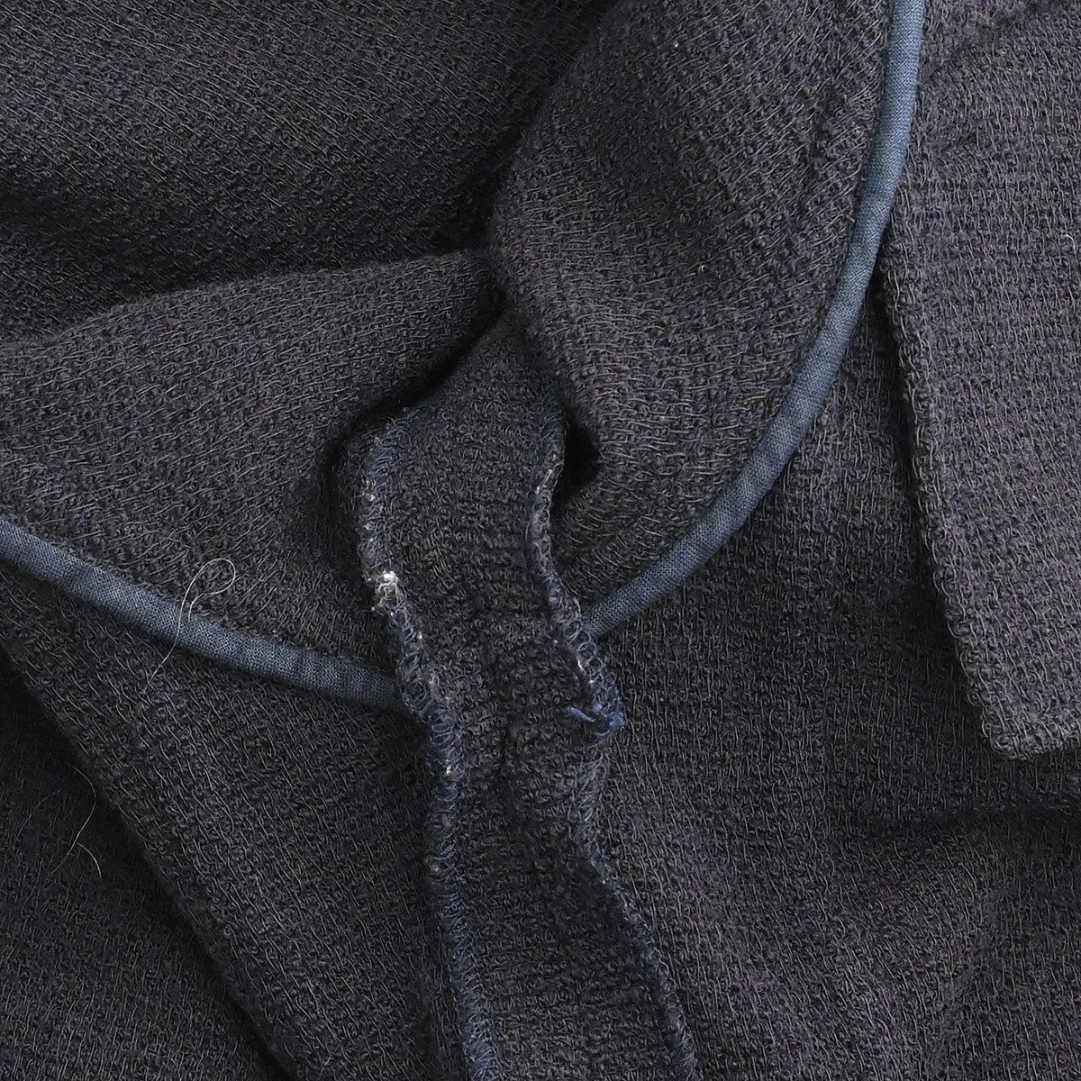 Chanel 1995 Single Breasted Jacket Dark Navy #38