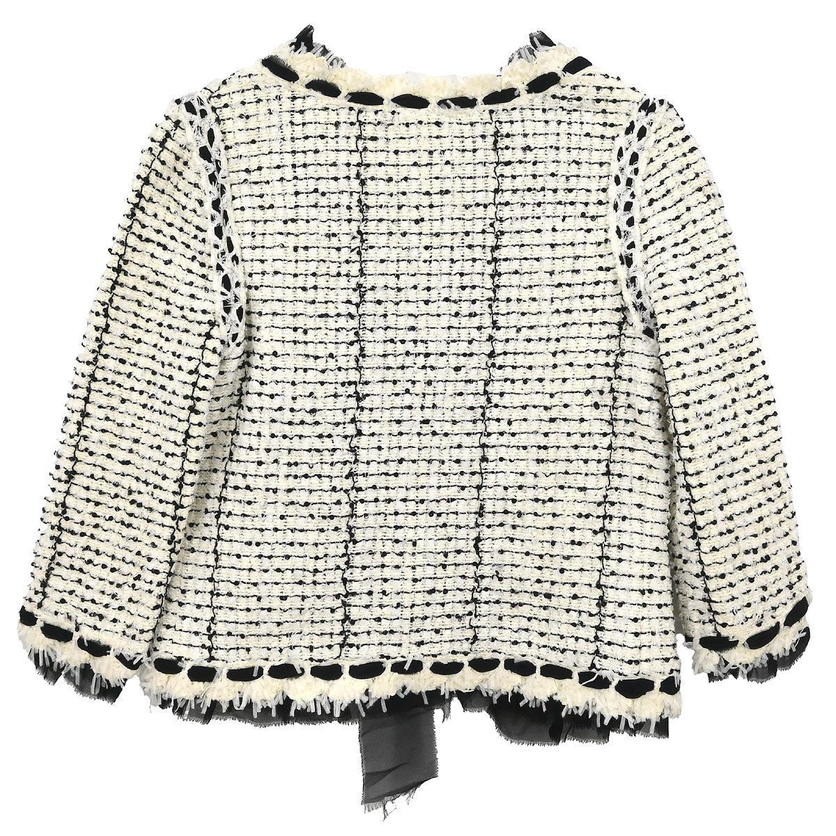 Chanel 2005 Single Breasted Jacket White #34