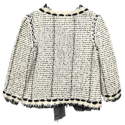 Chanel 2005 Single Breasted Jacket White #34