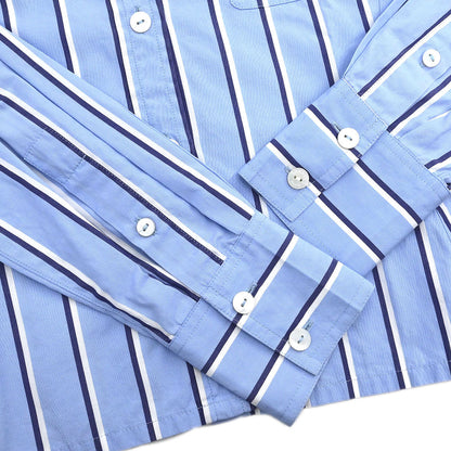 Chanel Blouse Shirt Light Blue