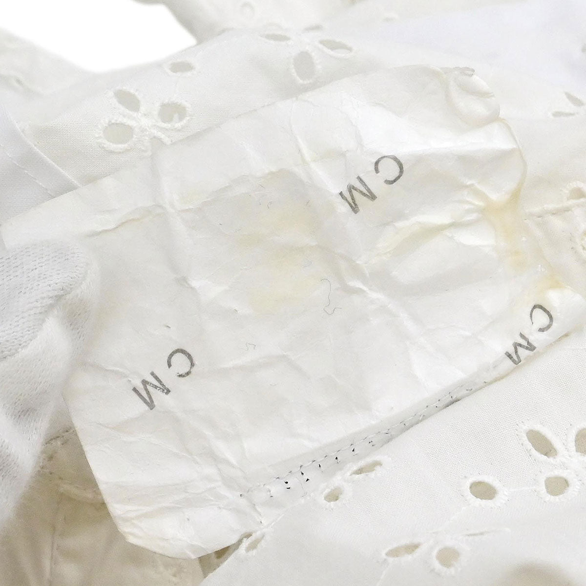 Chanel Top Blouse White #34