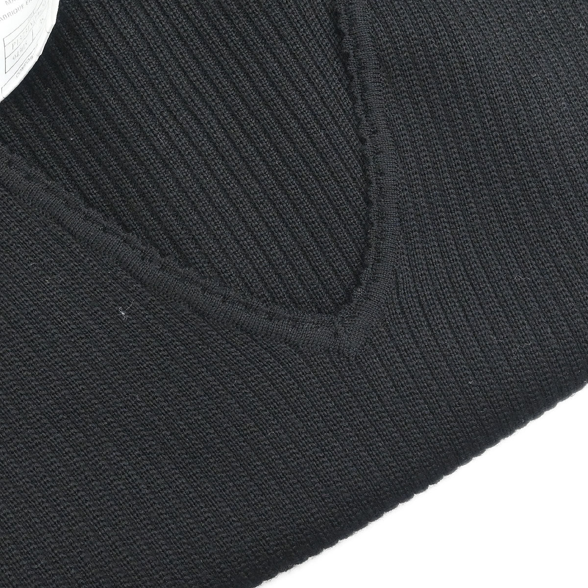 Chanel 1999 Sleeveless Vest Knit Top Black #38