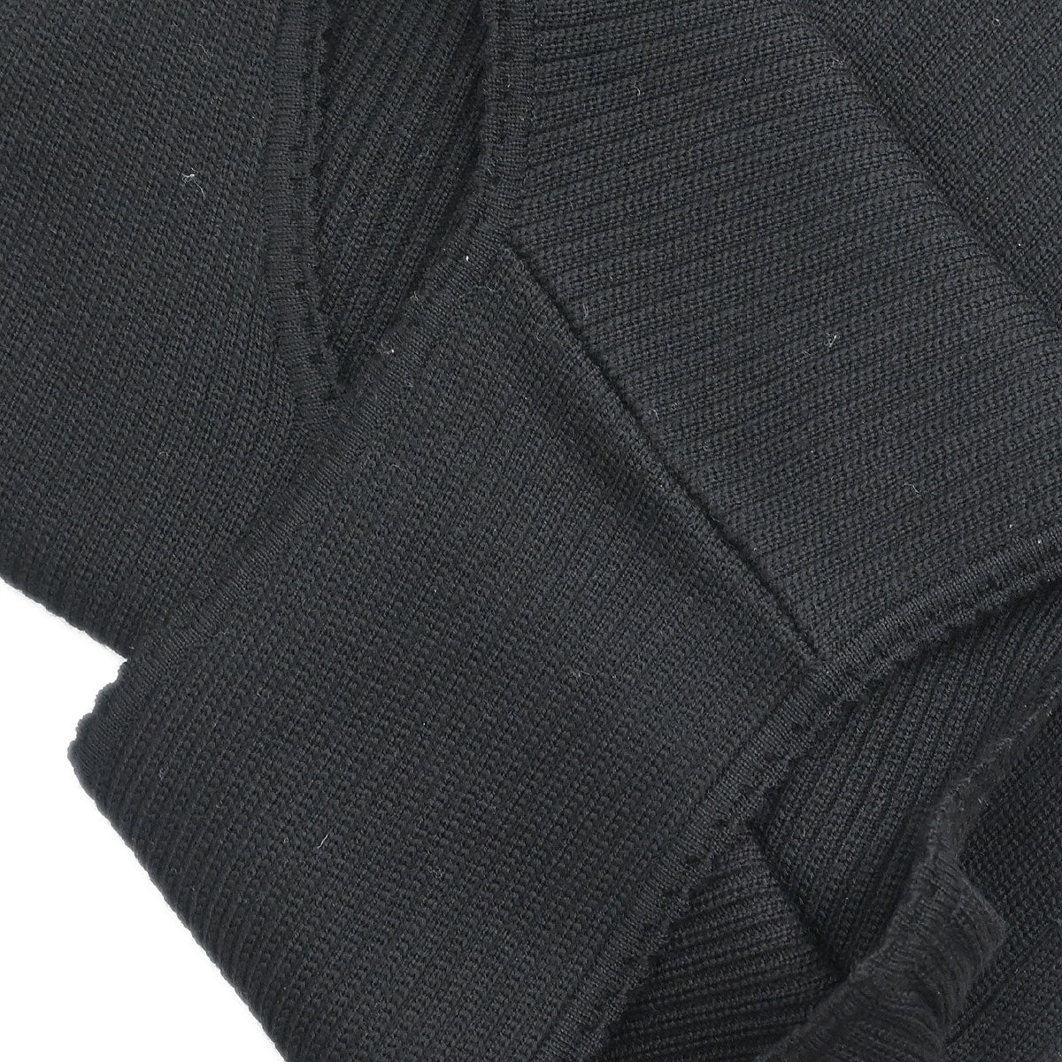 Chanel 1999 Sleeveless Vest Knit Top Black #38