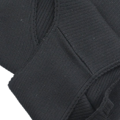 Chanel 1999 Sleeveless Vest Knit Top Black #38