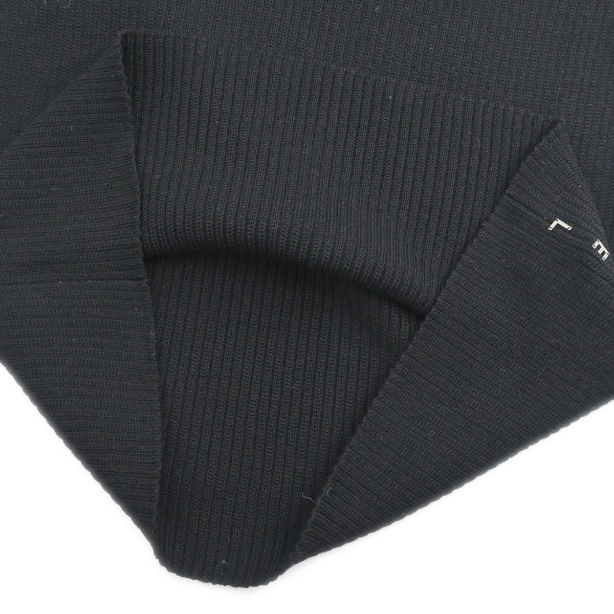 Chanel 1999 Sleeveless Vest Knit Top Black #38