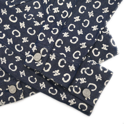 Celine 2005 Denim Jacket C Macadam Navy #40