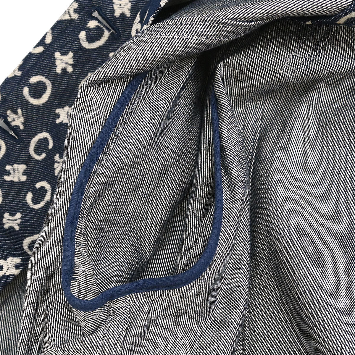 Celine 2005 Denim Jacket C Macadam Navy #40