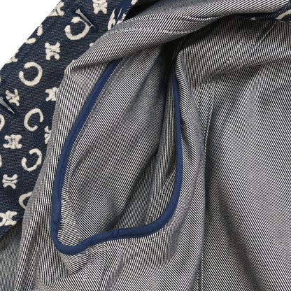 Celine 2005 Denim Jacket C Macadam Navy #40
