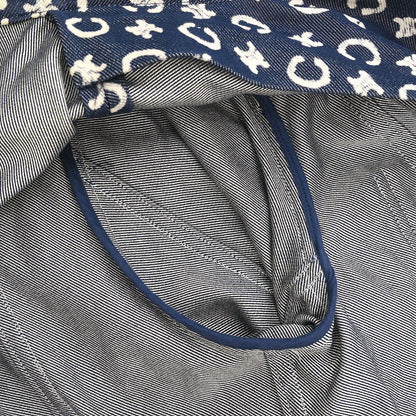 Celine 2005 Denim Jacket C Macadam Navy #40