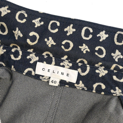Celine 2005 Denim Jacket C Macadam Navy #40