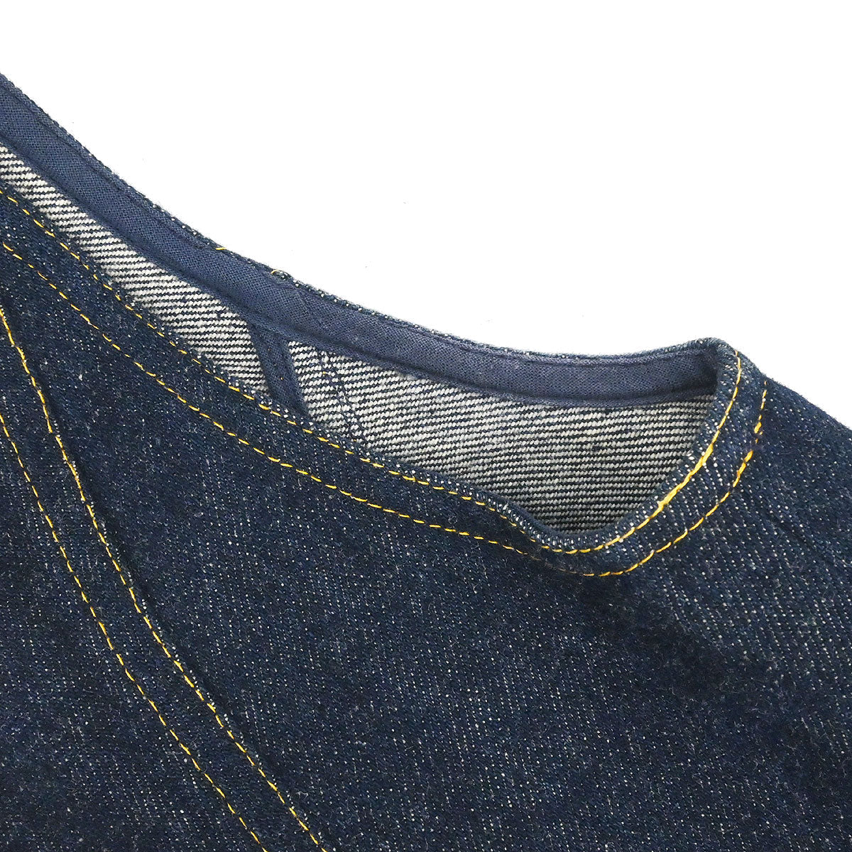 Chanel Setup Suit Jacket Skirt Denim Navy #36 #38