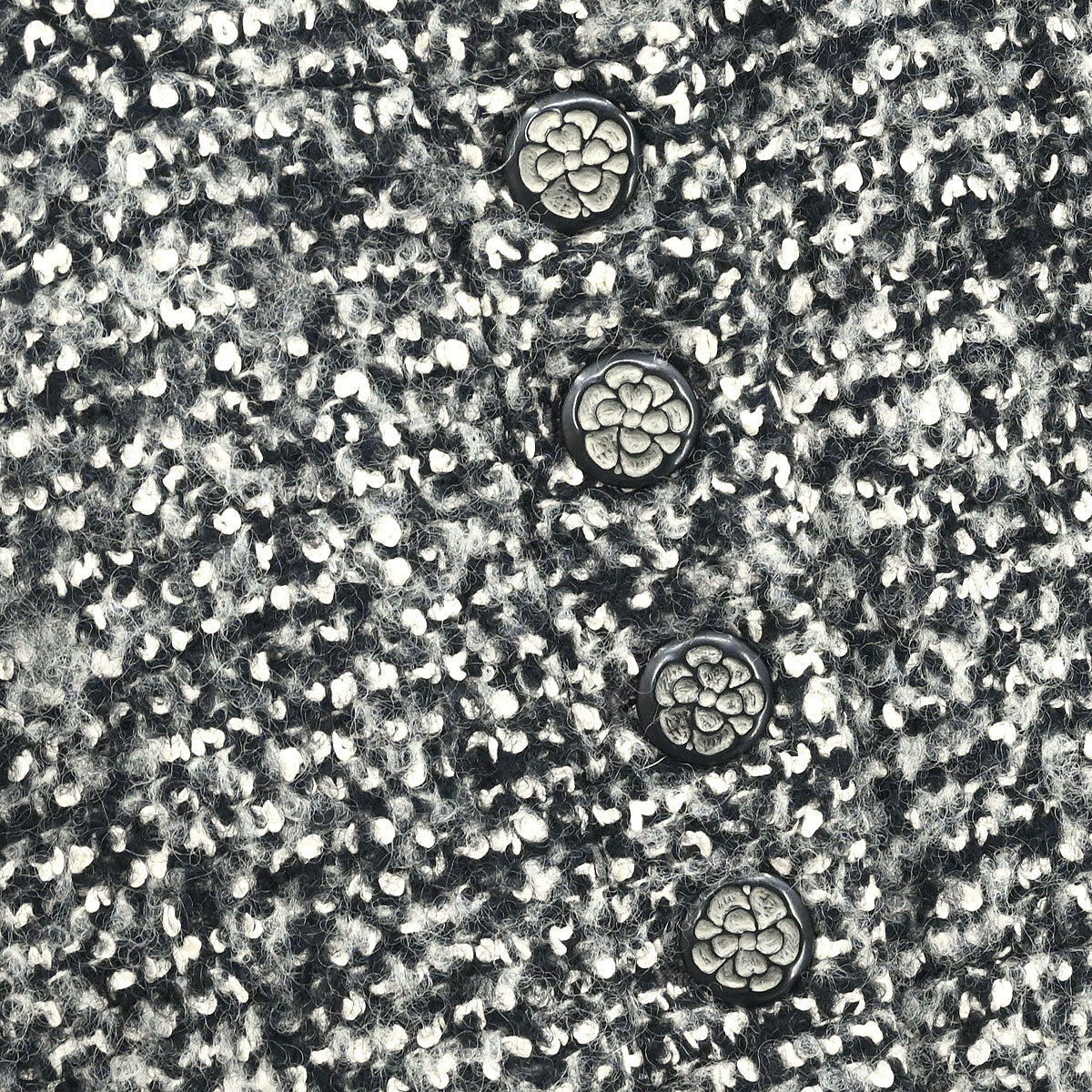 Chanel 2002 Coat Gray #38