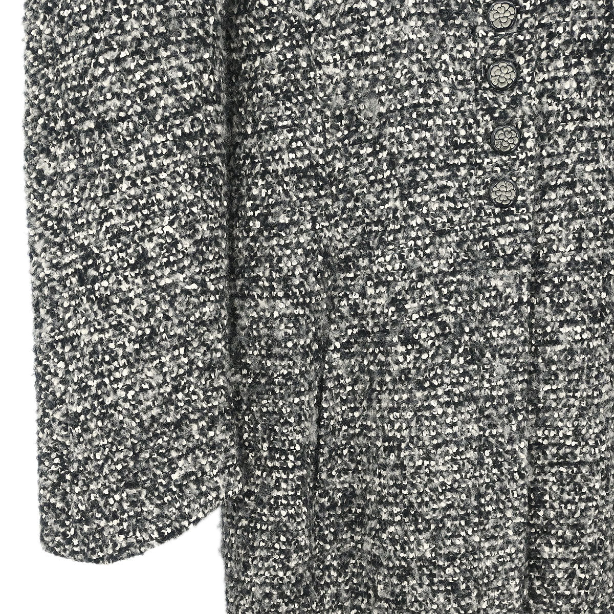 Chanel 2002 Coat Gray #38