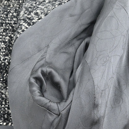 Chanel 2002 Coat Gray #38