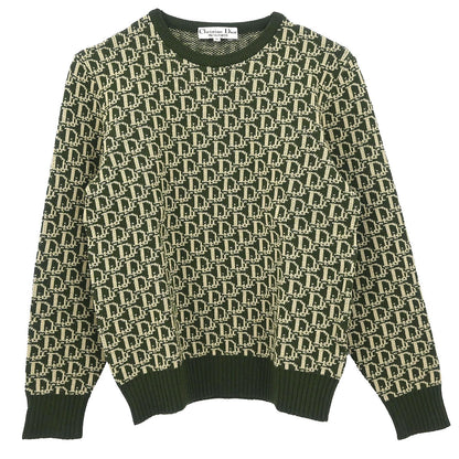 Christian Dior Top Sweater Trotter Dark Green #M