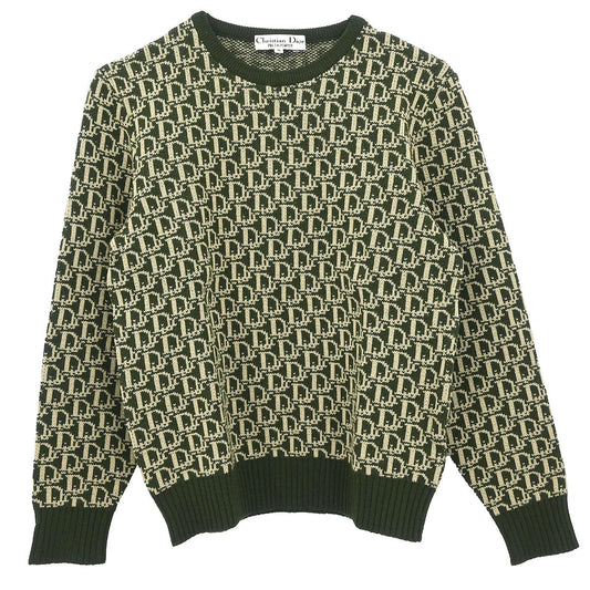Christian Dior Top Sweater Trotter Dark Green #M