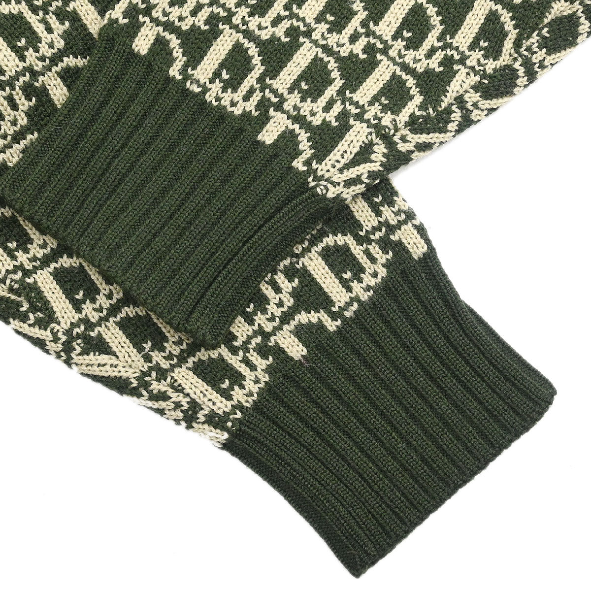 Christian Dior Top Sweater Trotter Dark Green #M