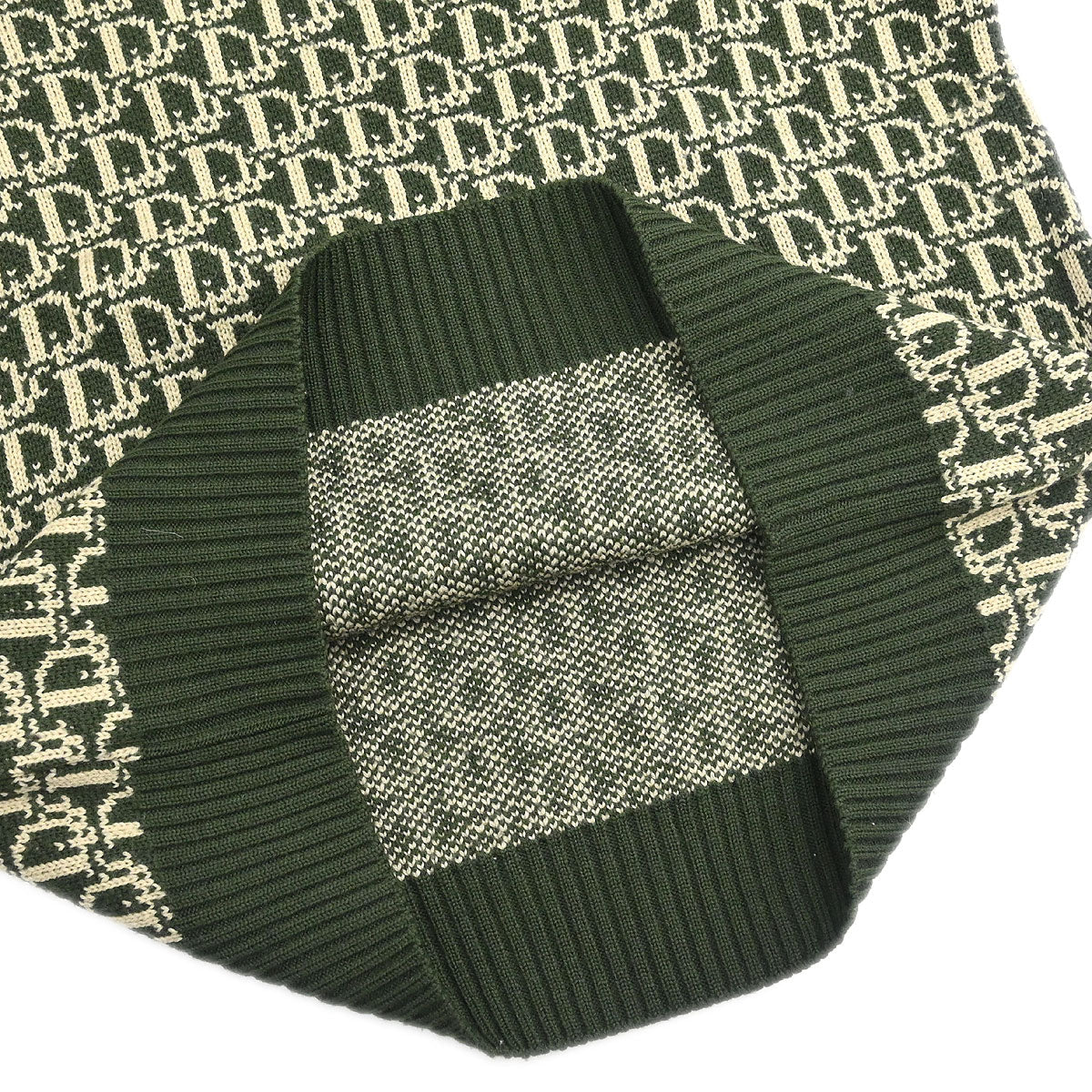 Christian Dior Top Sweater Trotter Dark Green #M